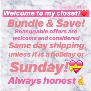 welcome to my closet loves!